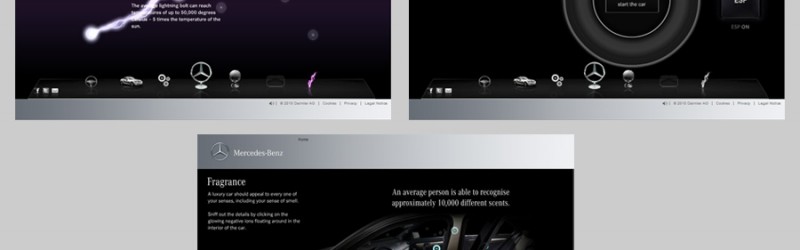 Mercedes-Benz Experience Microsite