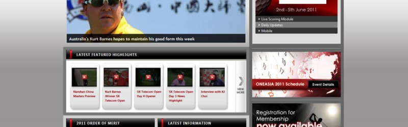 OneAsia Tournament Portal